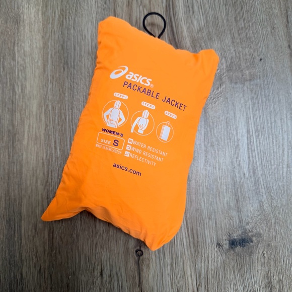 Asics Running Packable Jacket Small - Picture 3 of 13